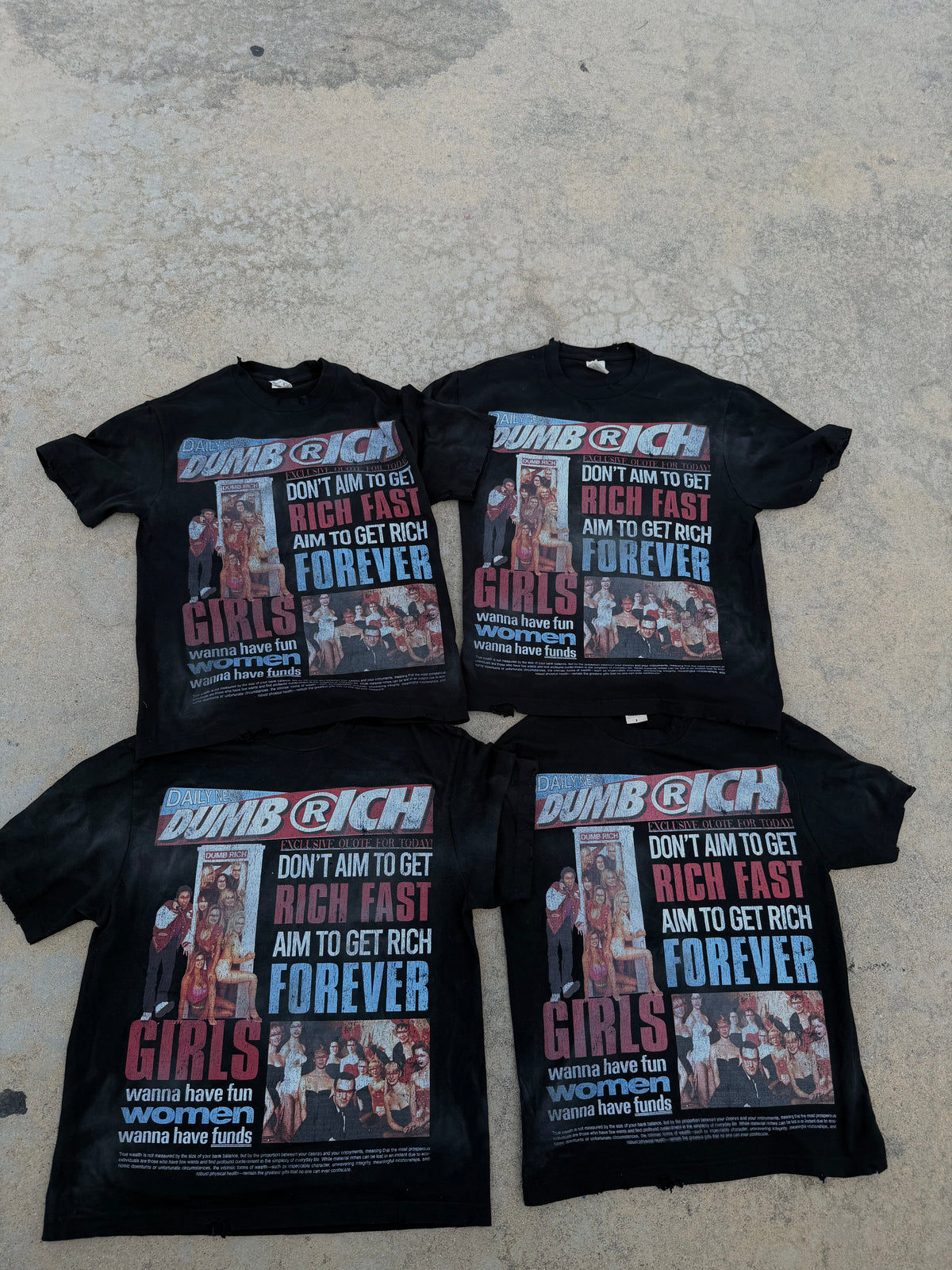 Daily News With DumbRich Tees